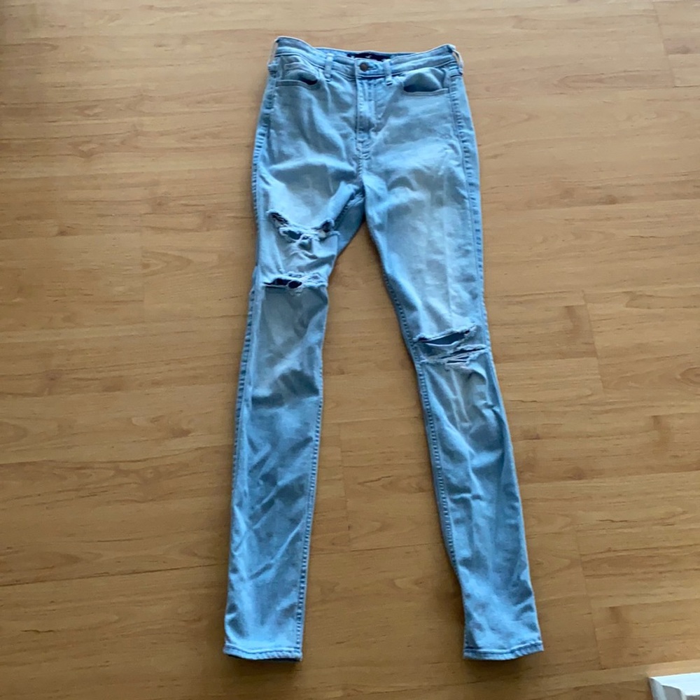 Hollister light denim jeans